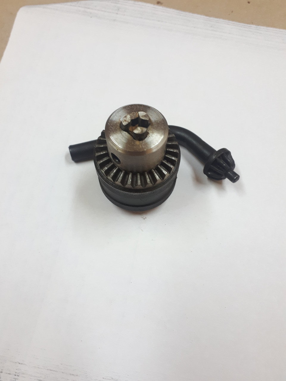 Патрон свердлильний з ключем ПС-6 (1-6) В10 ГОСТ 8522-79 (НИЗ, СРСР), фото 1