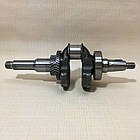 Колінвал із різзю під помпу в зборі двигуна 190 бензин Weima Original