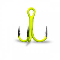 Тройник Gurza Round treble hook ST-36 UV Chartreuse №1