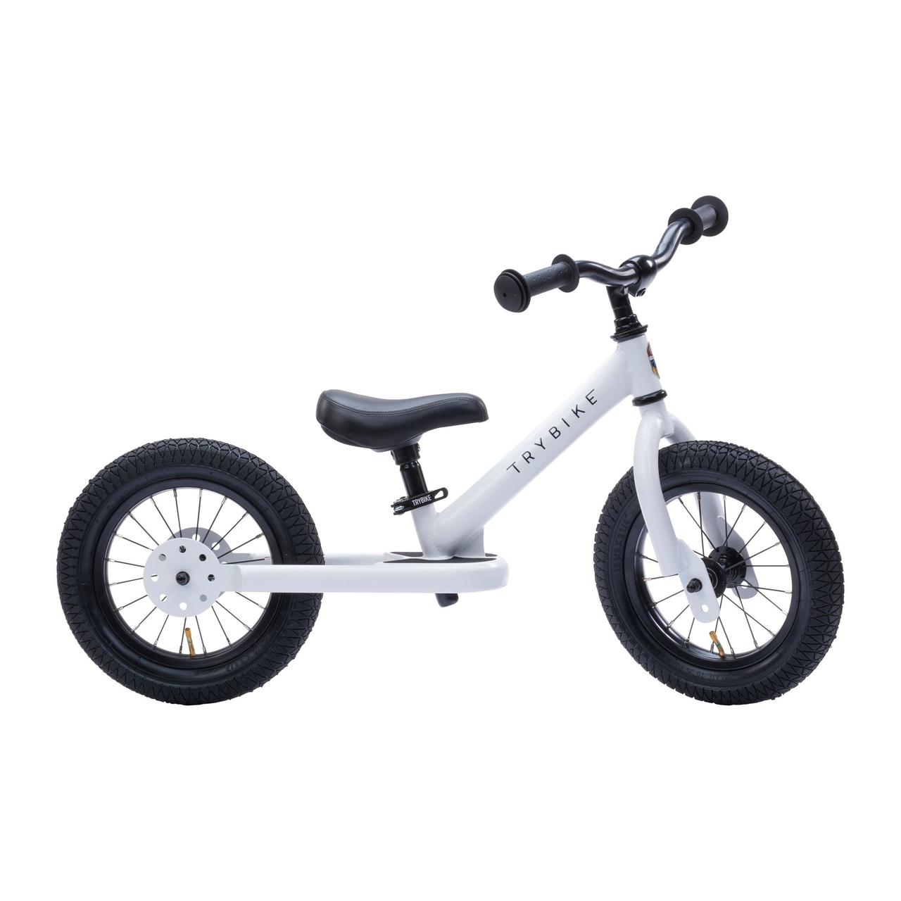 TRYBIKE - Балансуючий велосипед (біговел), колір білий