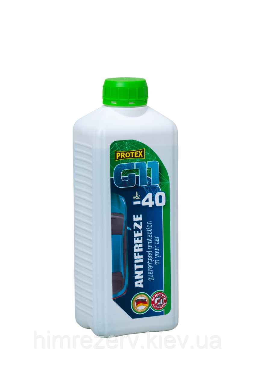 Антифриз -40 (G11) PROTEX 1кг зелений