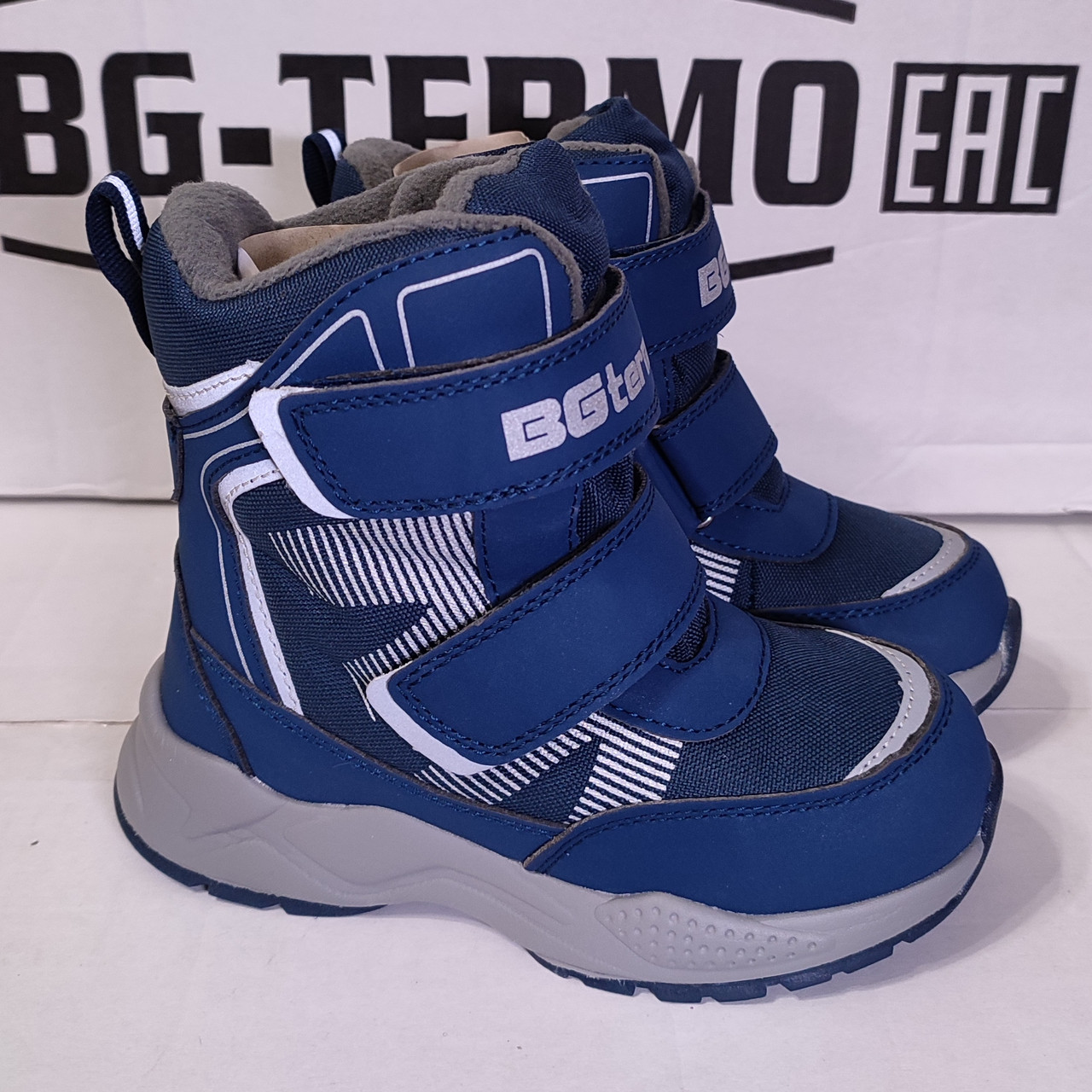 Дитячі зимові термо черевики B&G ZTE22-11/01. Зимове взуття BG Termo, фото 1