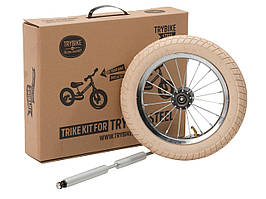 TRYBIKE — Додаткове колесо для балансувального велосипеда, колір світло-бежевий
