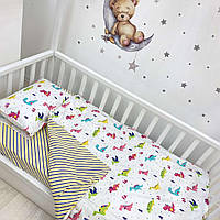 Комплект постільної дитячої білизни в ліжечко