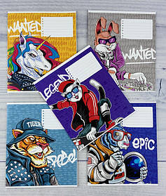 Зошит 18 аркушів клітинка Wanted 2985(18к) Star Україна