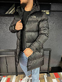 Чоловіча зимова куртка The North Face подовжена з капюшоном (Туреччина)