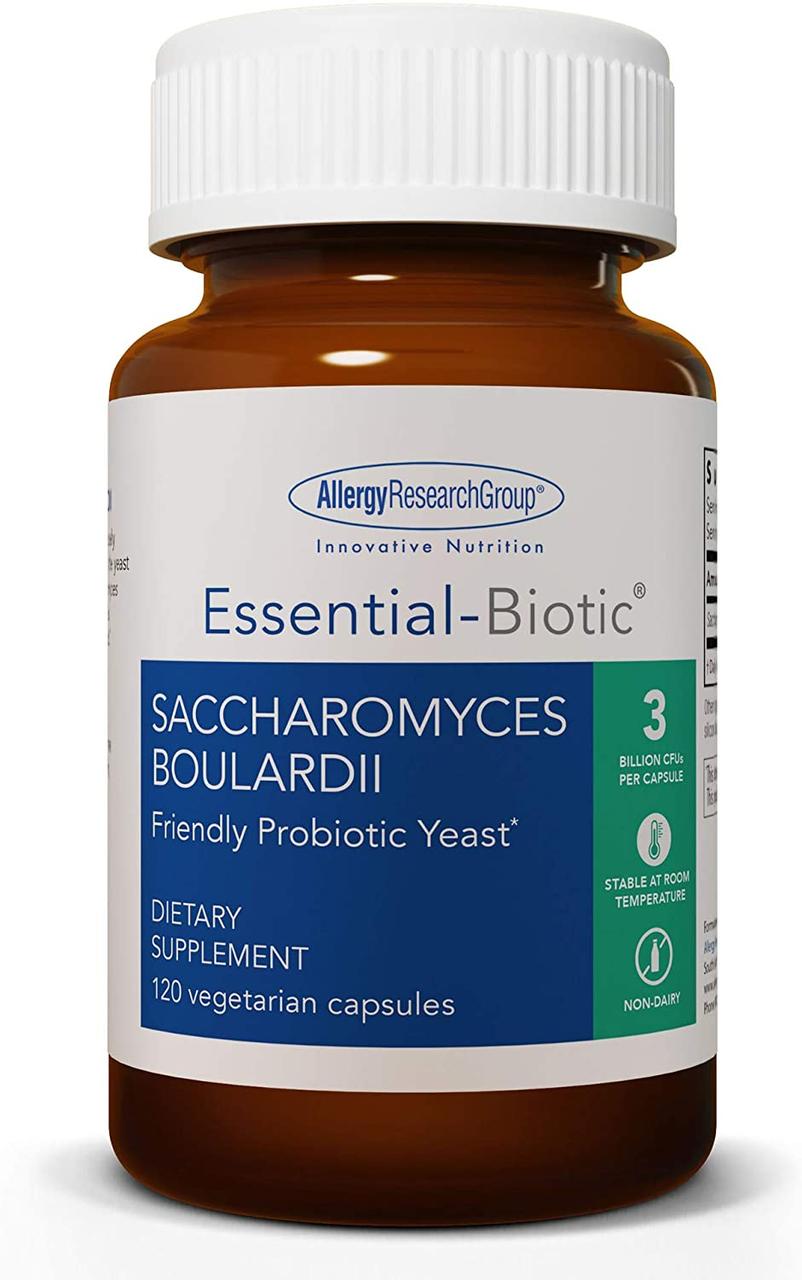 Allergy Research Essential-Biotic Saccharomyces Boulardii / Сахароміцети Буларді 120 капсул