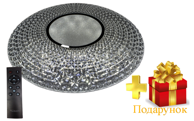 Світ-ік LED з пульт.кер.3 реж.осв.3000-4000-6500K 80W IMPERATOR коло (5/ящ)ТМ LUMANO (12 міс.ГАР)