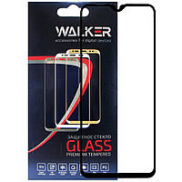 Защитное стекло Walker 3D Full Glue для Samsung Galaxy M20 Black