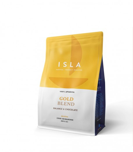 Кава в зернах ISLA GOLD BLEND 200 г