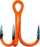 Тройник Gurza Round treble hook ST-36 UV ORANG №2