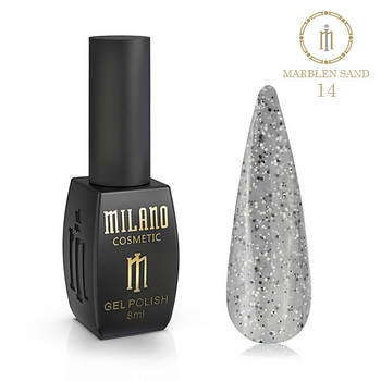 Гель-лак Milano 8ml (MARBLEN SAND) №14