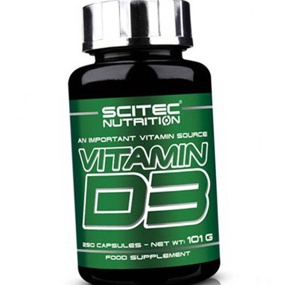 Вітамін Д Scitec Nutrition Vitamin D3 250 капсул