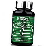 Вітамін Д Scitec Nutrition Vitamin D3 250 капсул, фото 4