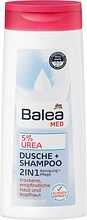 Шампунь і гель для душу для чутливої шкіри Balea MED Duschgel 5% Urea 2in1 Dusche + Shampoo 300 мл