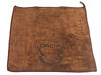 Полотенце для автомобиля с логотипом микрофибра 30 х 30 см Dacia Хіт продажу!