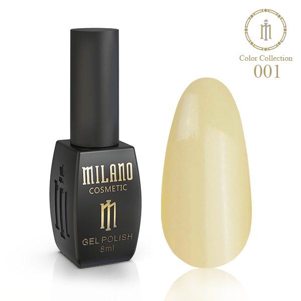 Гель-лак Milano 8ml COLOR COLLECTION №01
