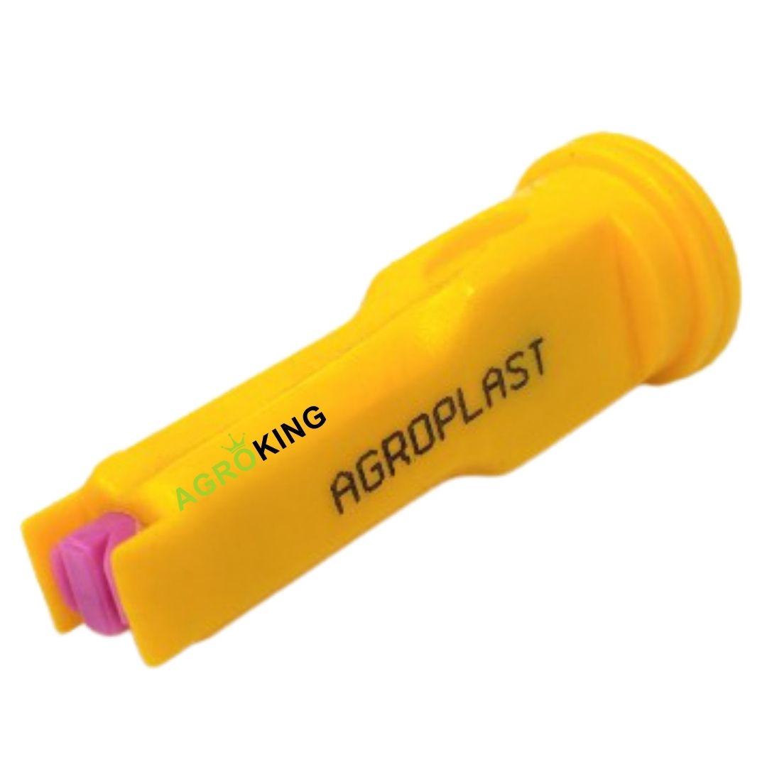 Розпилювач форсунки інжекторний двоструменевий жовтий Agroplast 8MS11002P2