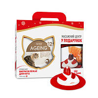 Корм для зрелых домашних кошек ROYAL CANIN AGEING 12 + 4 кг + массажный центр в подарок