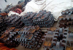 Стрічка гусенична крана ДЕК 251