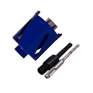 Алмазна коронка для бетону Distar 68 мм з хвостиком / SDS+ (17982091081) Shopolife