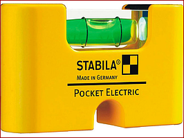 Міні рівень електрика для розеток Stabila Pocket Electric 17775