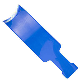 Гребінець лопатка гребінець для вибілювання K-21 Синій (для моделювання, лопатка для стриження, для волосся)