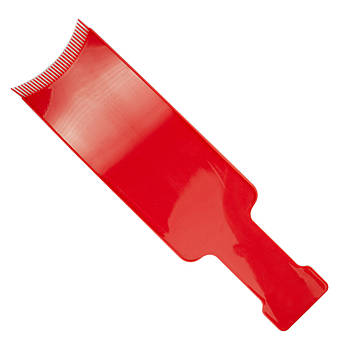 Гребінець лопатка гребінець для вибілювання K-22 Червоний (для моделювання, лопатка для стриження, для волосся)