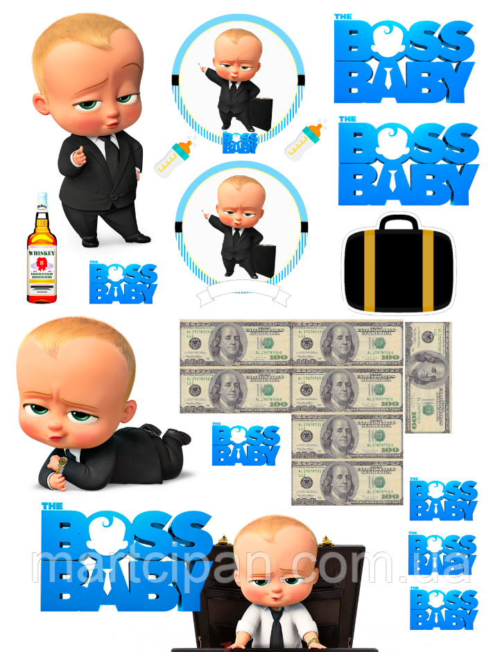 Бос Молокосос 8 вафельна картинка