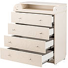 Дитячий комод пеленальний Babyroom Ведмежа ваніль, фото 2