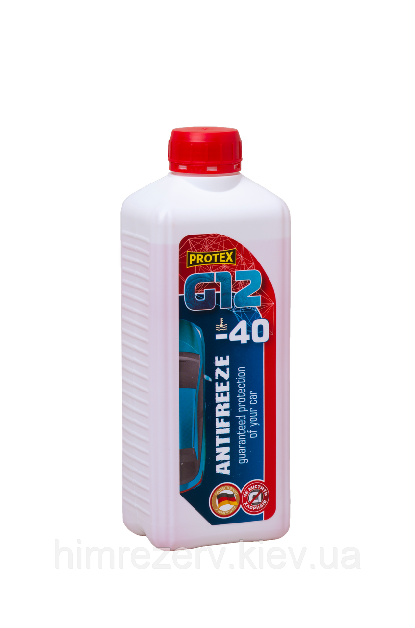Антифриз -40 (G12) PROTEX 1кг червоний