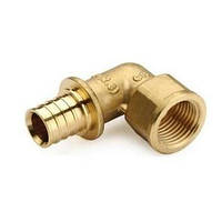 Колено с внутренней резьбой General Fittings 1/2" Х 20 (2,8мм) (340022H042028A)