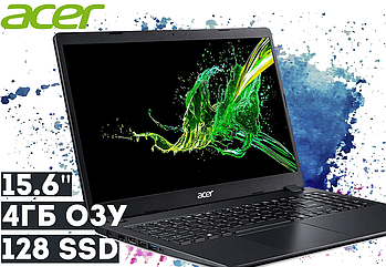 Ноутбук Acer A315-54 FullHD 15.6" (Intel Core i3-7020U, 4 ГБ ОП, 128 SSD, Windows 10)