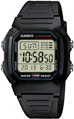 Чоловічий годинник Casio W-800H-1AVEF