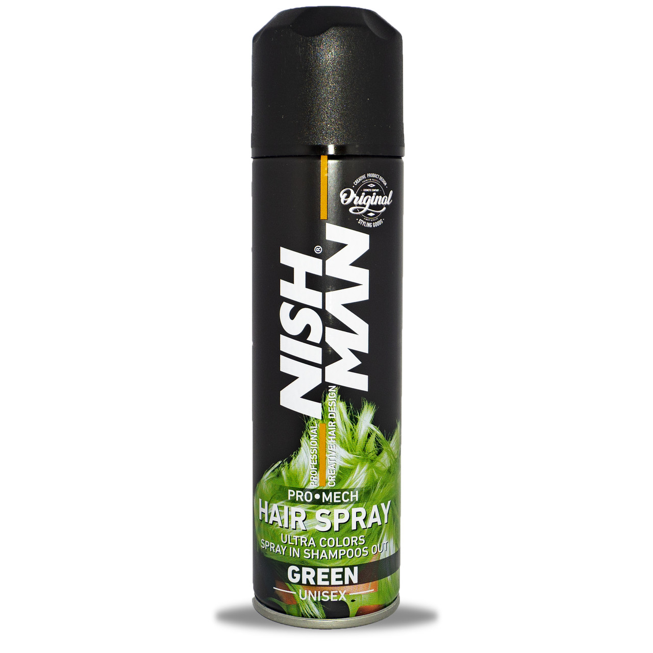 Спрей для волосся фарбувальний Nishman Hair Coloring Spray Green зелений 150мл