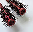 Брашинг для волосся SALON PROFESSIONAL продувний із комбінованою щетиною 9512G, фото 2