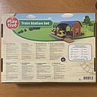 🚗 Набір вокзал для дерев'яної залізниці Playtive Junior, фото 4