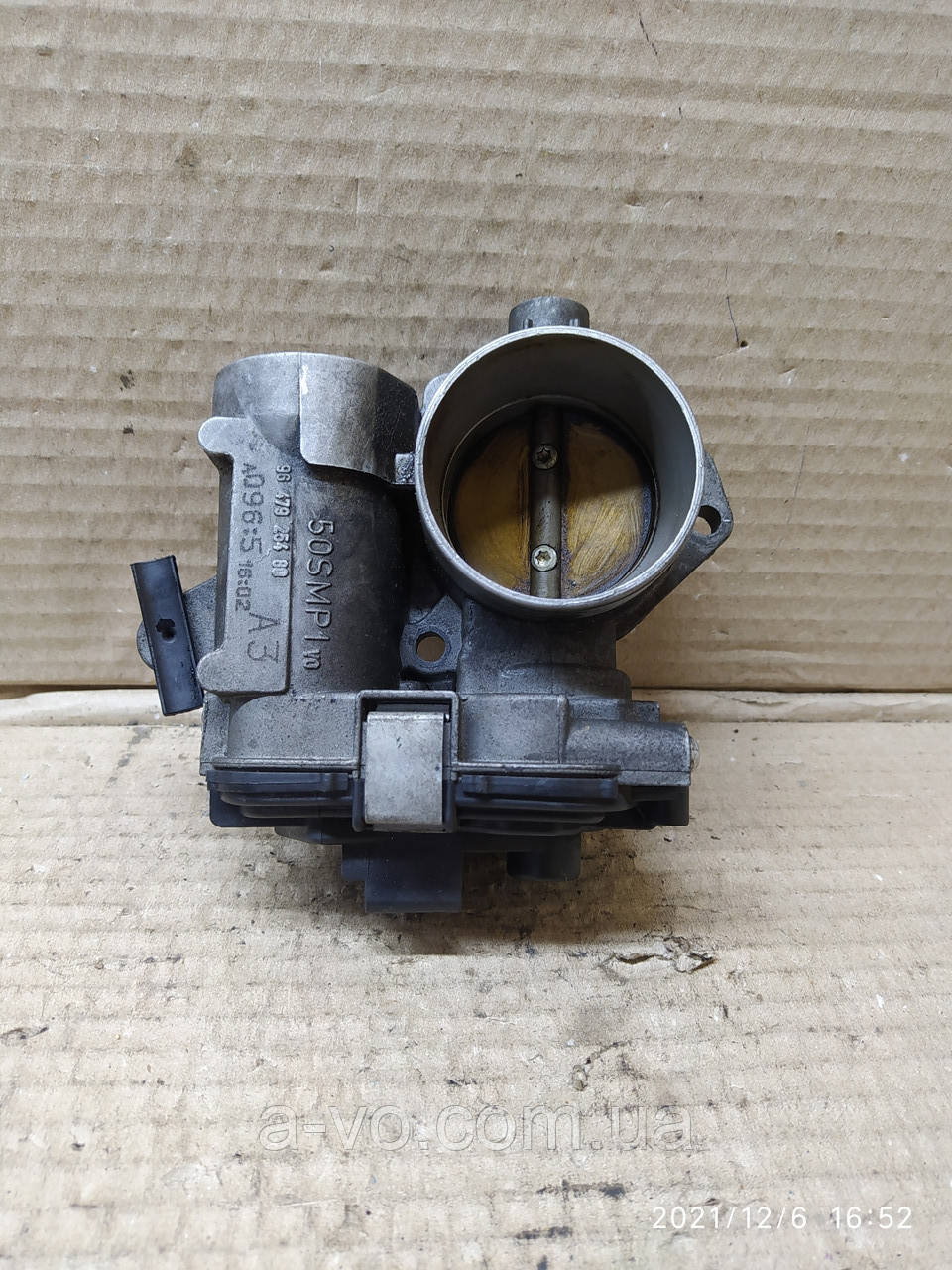 Дросельна заслінка Citroen C2 C3 C4 Peugeot 206 207 307 1.4 16 V, 9647925480, фото 1