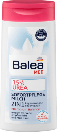 Молочко для чутливої шкіри Balea MED  2in1 Sofortpflegemilch Urea 250мл