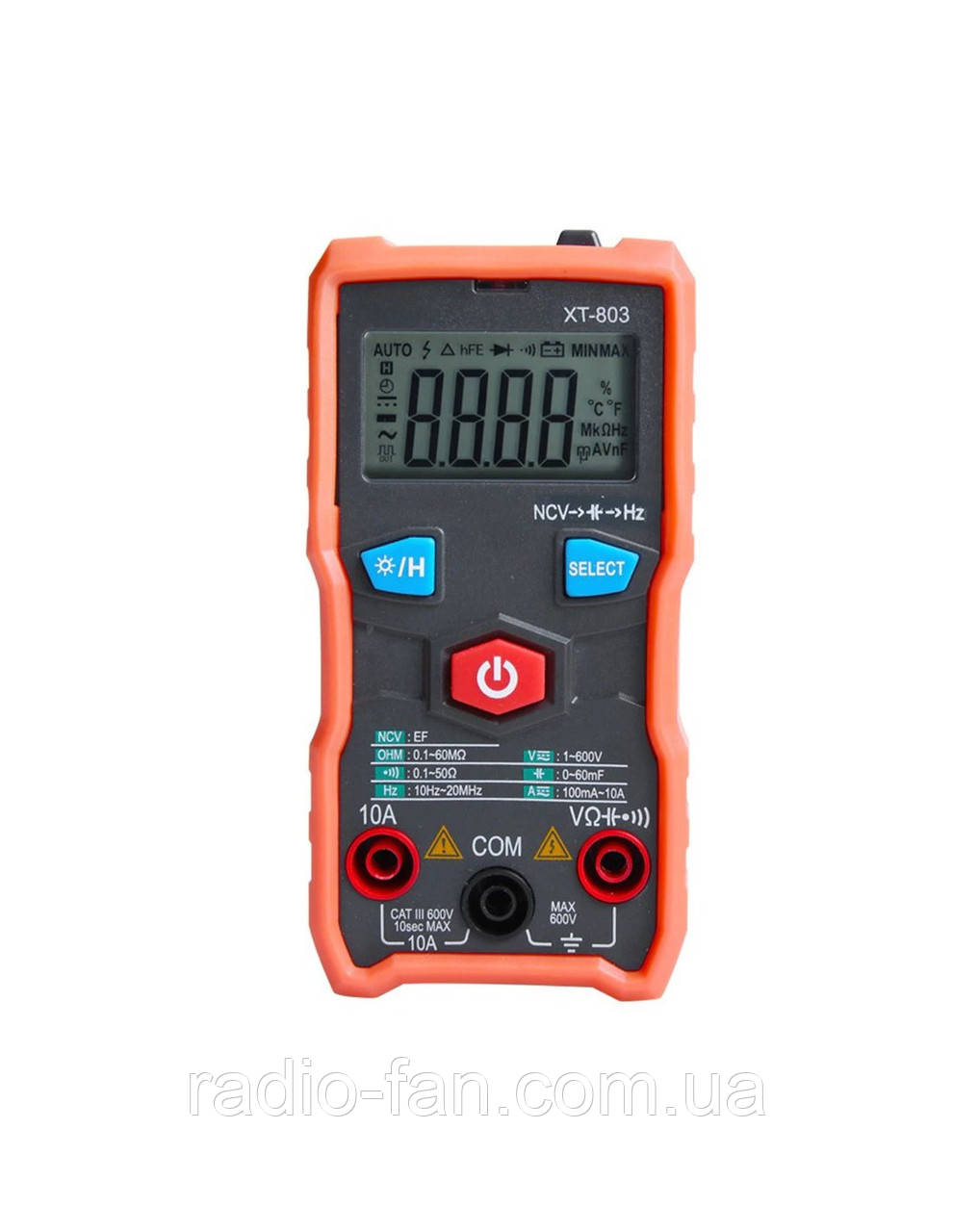 Мультиметр Digital XT-803 (NCV, автоматичний вибір діапазону)