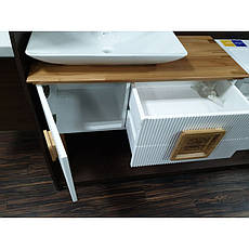Підлогова тумба з умиванням. Veronis Zurih 100 100х43х85 + дзеркало, фото 6