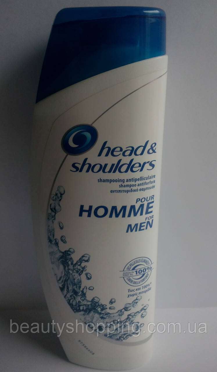 Head&Shoulders шампунь For Men для чоловіків проти випадіння волосся 400 ml