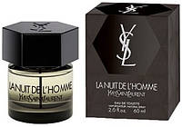 Оригинал Yves Saint Laurent La Nuit de L'Homme 60 мл ( Ив Сен Лоран ла нуит хом ) туалетная вода