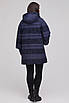 Жіноче пальто єврозима великих розмірів  50,54,56,58,66 синій, фото 6