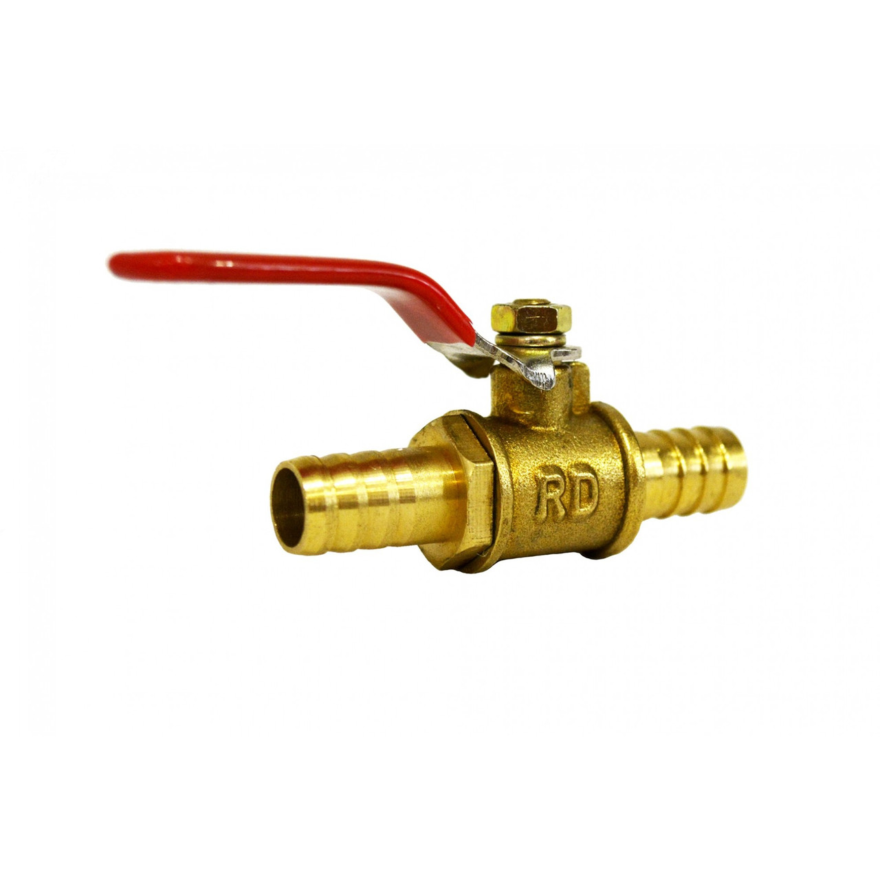 Кран d10 mm х d10 mm латунна куля, посилений