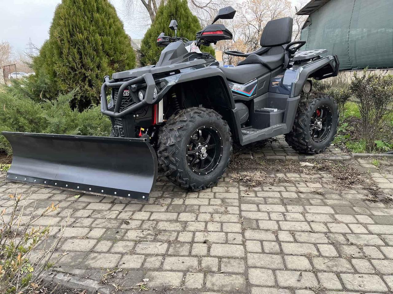 Універсальний відвал для очищення снігу/ лопата для квадроциклу, фото 1