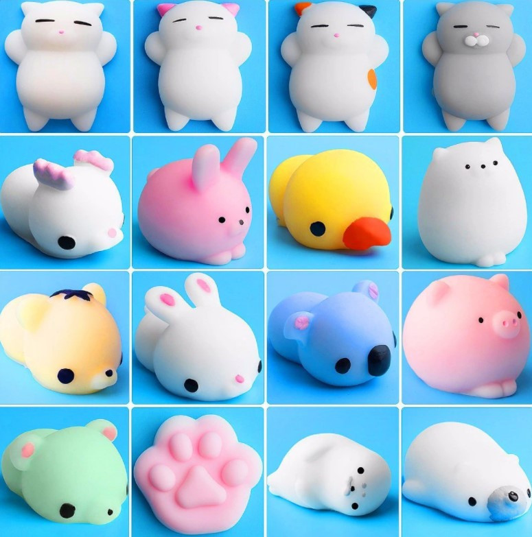 Сквиш (антистресс игрушка) в форме животного большой ассортимент, цена ...