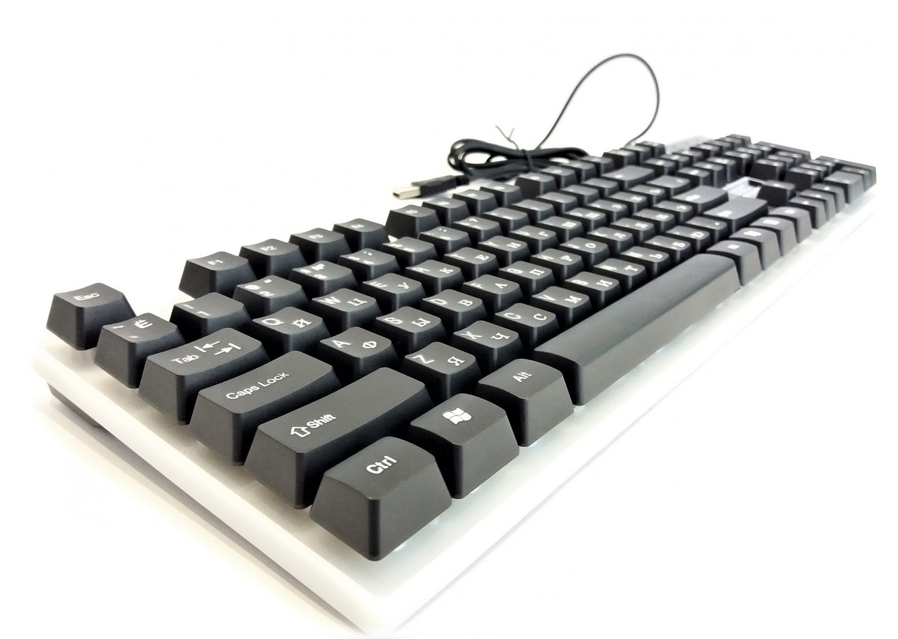 Компьютерная клавиатура с подсветкой геймерская UKC M416 ART-5559 Combo Gamer игровая клавиатура с мышкой (TO) - фото 6 - id-p1533479075