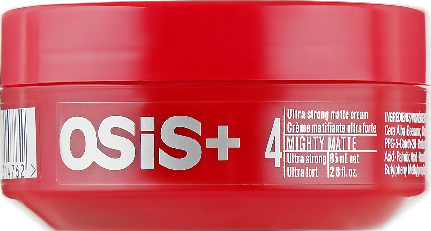 Крем для волосся ультрасильної фіксації Schwarzkopf Professional Osis+ Mighty Matte Ultra Strong Cream 85 мл
