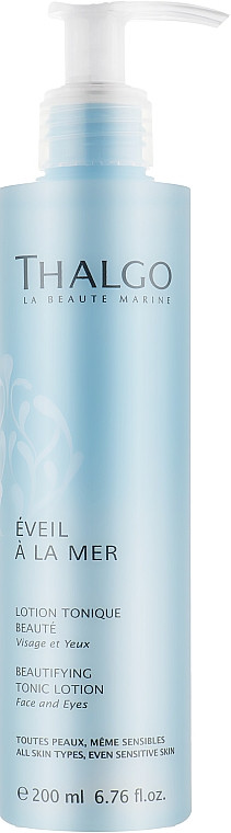 Тонізуючий лосьйон для обличчя Thalgo Eveil a la Mer Beautifying Tonic Lotion 200 мл, фото 1